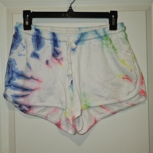 Colorful Tie-Dye Women's Shorts